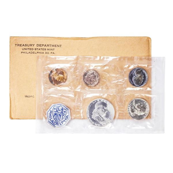 1962 (5) Coin Proof Set in Envelope