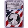 Image 1 : 2018-W $1 Proof American Silver Eagle Coin NGC PF69 Ultra Cameo Congratulations Flag