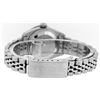 Image 6 : Rolex Ladies Stainless Steel Black Diamond & Sapphire Datejust Wristwatch