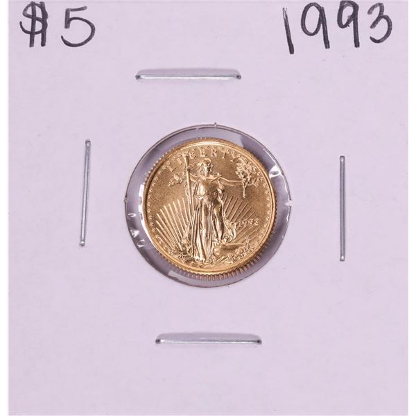 1993 $5 American Gold Eagle Coin
