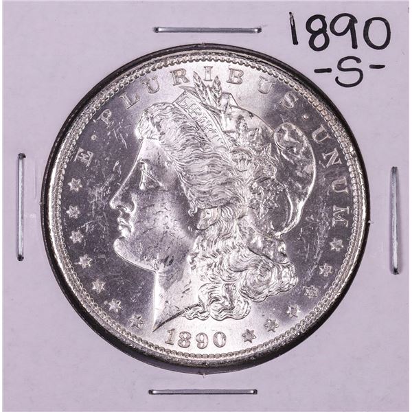 1890-S $1 Morgan Silver Dollar Coin