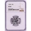 Image 1 : 1958 Proof Washington Quarter Coin NGC PF69