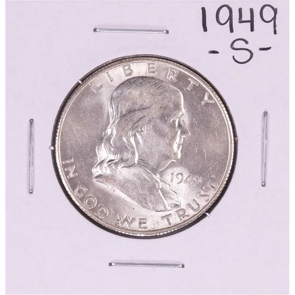 1949-S Franklin Half Dollar Coin