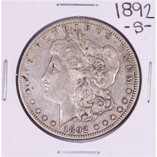 1892-S $1 Morgan Silver Dollar Coin