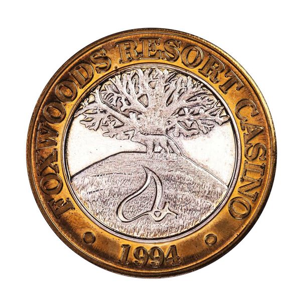 .999 Fine Silver Foxwoods Resort and Casino, CT $10 Casino Limited Edition Gaming Token