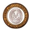 Image 2 : .999 Fine Silver Foxwoods Resort and Casino, CT $10 Casino Limited Edition Gaming Token