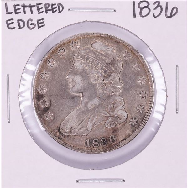 1836 Lettered Edge Capped Bust Half Dollar Coin