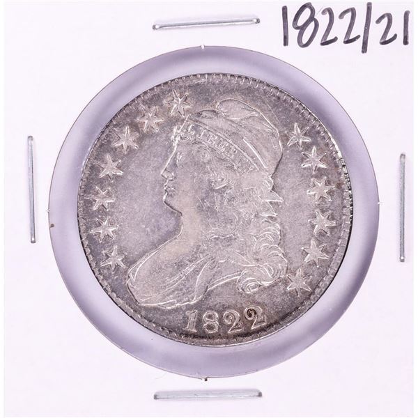 1822/21 Capped Bust Half Dollar Coin
