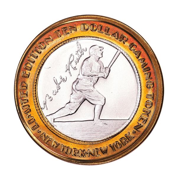 .999 Silver New York New York Hotel & Casino $10 Limited Edition Gaming Token