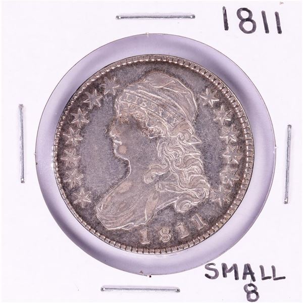 1811 Small 8 Capped Bust Half Dollar Coin