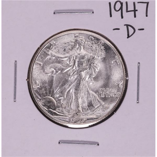 1947-D Walking Liberty Half Dollar Coin