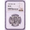 Image 1 : 1965 SMS Kennedy Half Dollar Coin NGC MS68