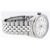Image 4 : Rolex Men's Stainless Steel Silver Index Datejust Oyster Perpetual Wristwatch