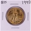 Image 1 : 1990 $25 American Gold Eagle Coin