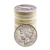 Image 1 : Roll of (20) Brilliant Uncirculated 1922 $1 Peace Silver Dollar Coins