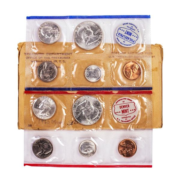 1960 P & D U.S. Mint (10) Coin Set