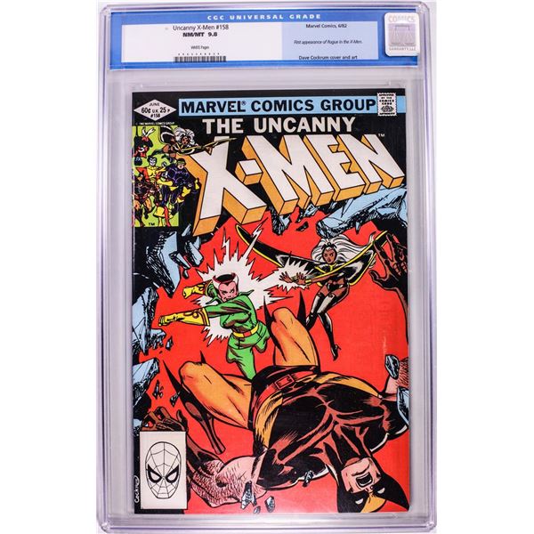 Marvel Comics Uncanny X-Men Comic Book #158 6/82 CGC 9.8