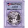 Image 1 : 2013 $1 American Silver Eagle Coin PCGS MS69 First Strike