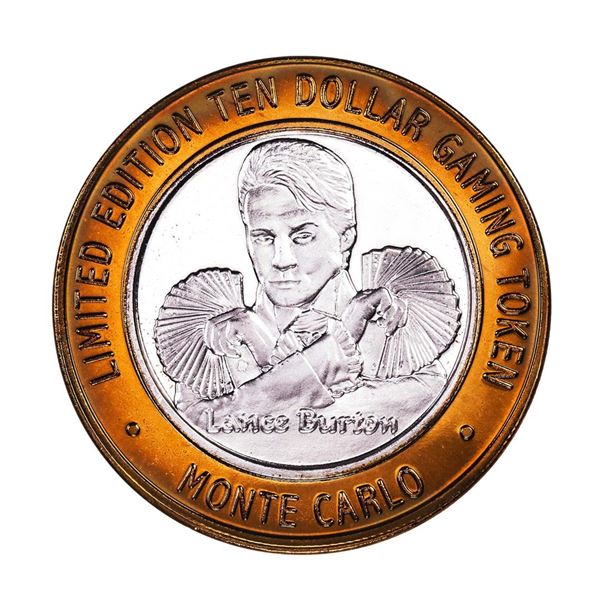 .999 Silver Monte Carlo Resort & Casino Las Vegas, NV $10 Limited Edition Gaming Token