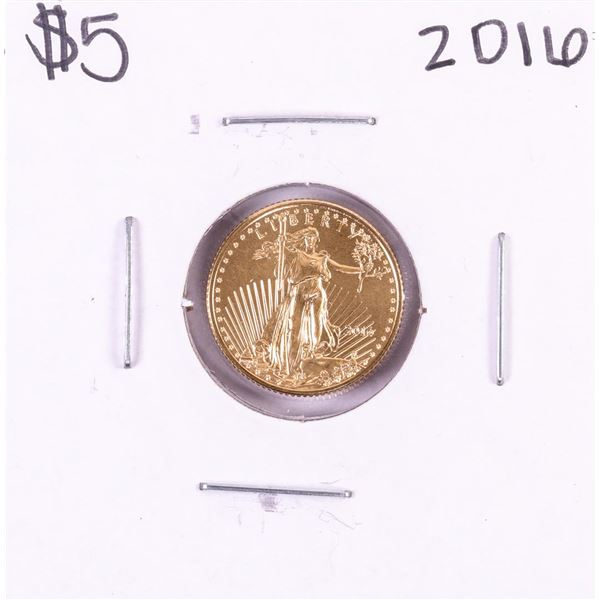 2016 $5 American Gold Eagle Coin