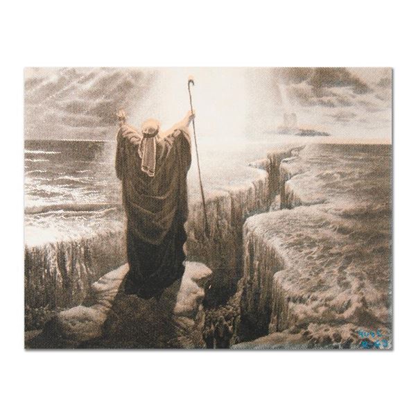 Ringo Daniel Funes "Moses" Original Mixed Media On Canvas
