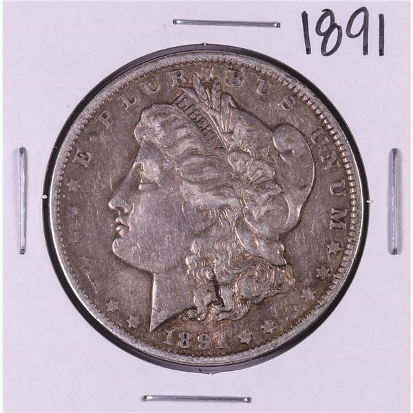 1891 $1 Morgan Silver Dollar Coin