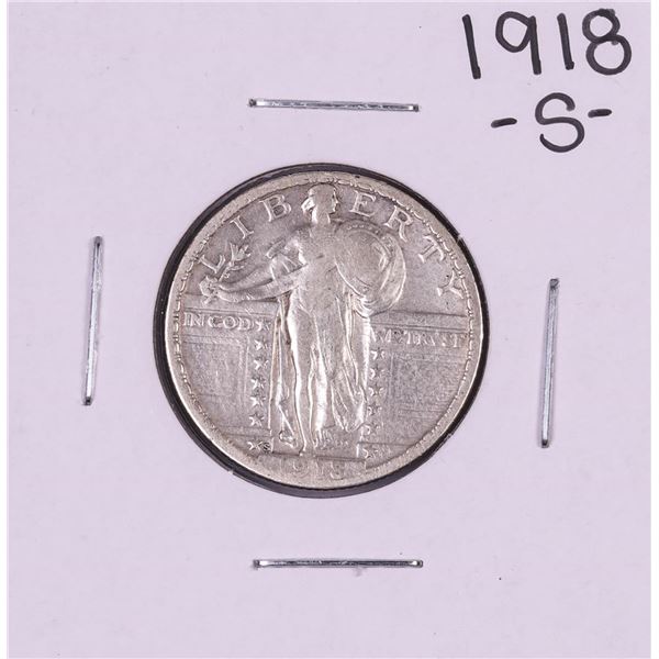 1918-S Standing Liberty Quarter Coin