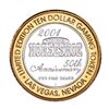 Image 2 : .999 Silver Binion's Horseshoe Las Vegas, NV $10 Casino Limited Edition Gaming Token