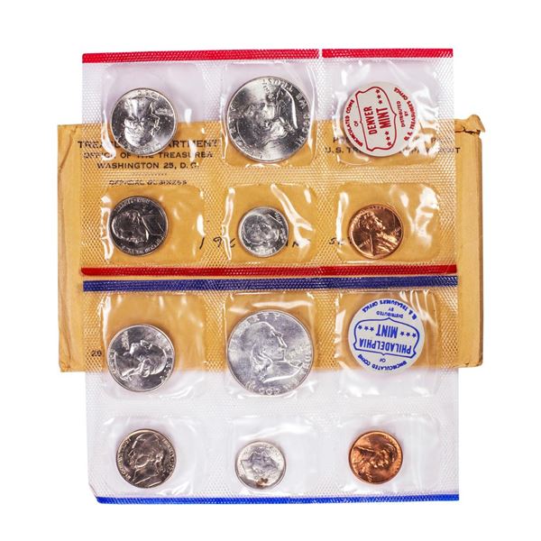 1960 P & D U.S. Mint (10) Coin Set