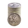 Image 2 : Roll of (20) 1934-1941 Walking Liberty Half Dollar Coins