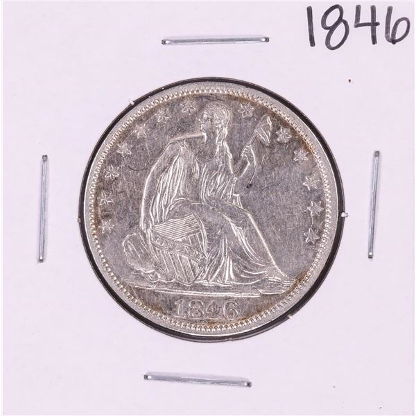 1846 Seated Liberty Half Dollar Coin