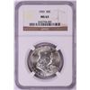 Image 1 : 1953 Franklin Half Dollar Coin NGC MS63