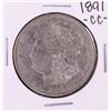 Image 1 : 1891-CC $1 Morgan Silver Dollar Coin
