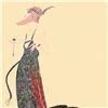 Image 2 : Erte (1892-1990) "Black Magic" Limited Edition Serigraph On Paper