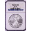 Image 1 : 2007 $1 American Silver Eagle Coin NGC MS69 Early Releases