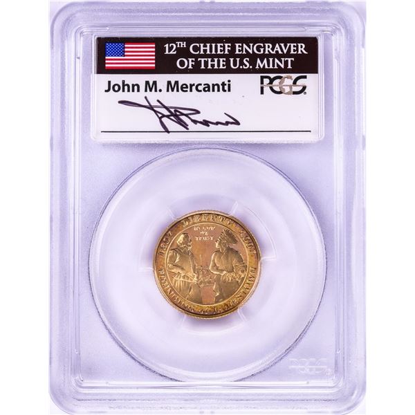 2007-W Jamestown Memorial Church $5 Gold Coin PCGS PR69DCAM Mercanti Signature