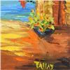 Image 2 : Fallas "On The Terrace" Original Oil On Canvas