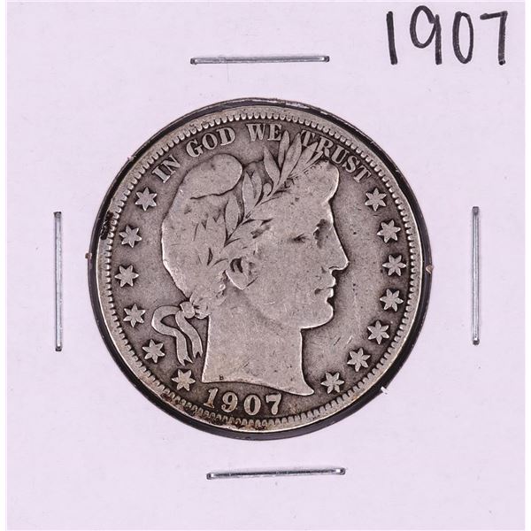 1907 Barber Half Dollar Coin