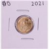 Image 1 : 2021 $5 American Gold Eagle Coin
