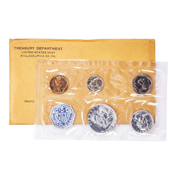 1962 (5) Coin Proof Set in Envelope