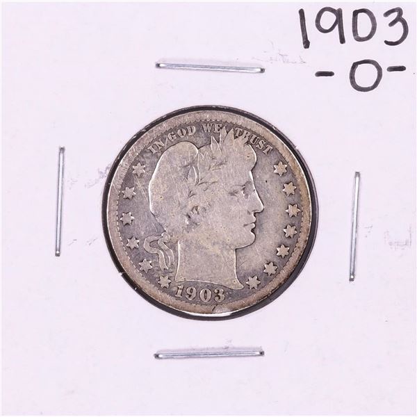 1903-O Barber Quarter Coin