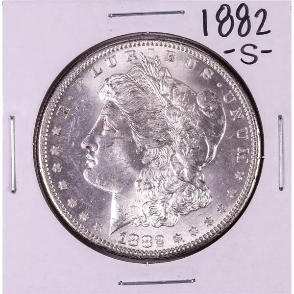 1882-S $1 Morgan Silver Dollar Coin