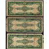 Image 2 : Lot of (3) 1923 $1 Silver Certificate Notes