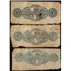 Image 2 : Lot of (3) 1863 $5 The State of Louisiana Baton Rouge, LA Obsolete Banknotes