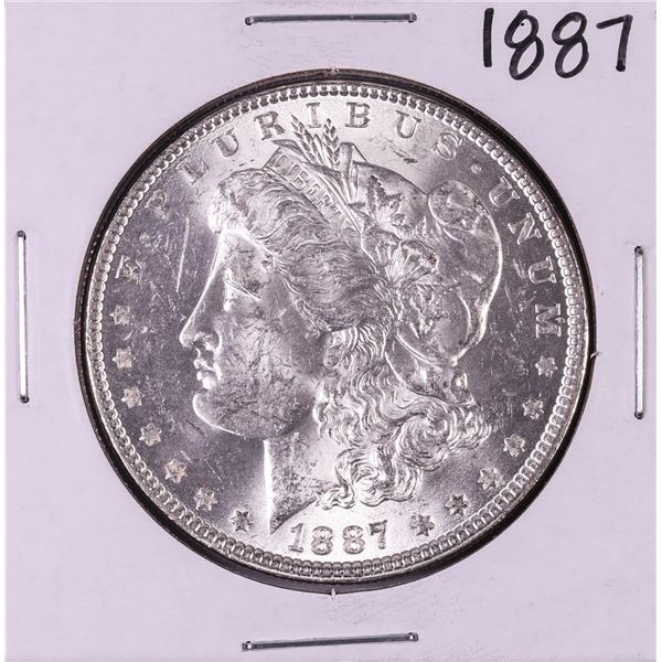 1887 $1 Morgan Silver Dollar Coin
