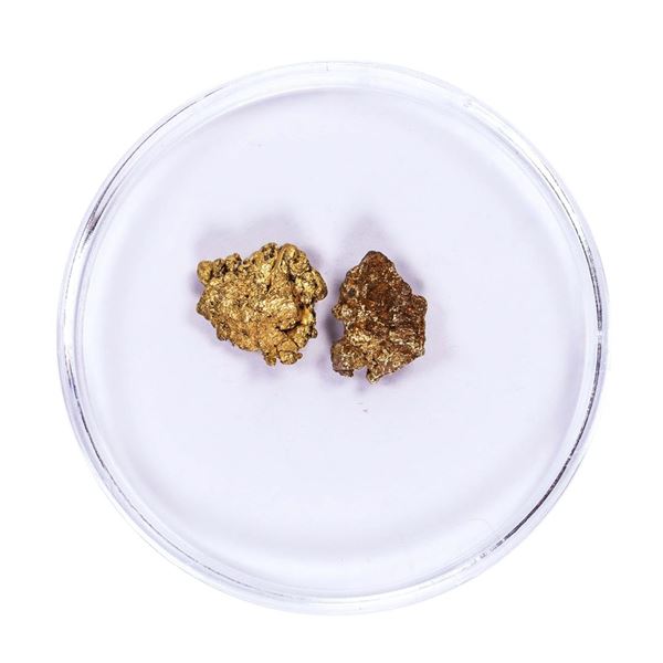 Lot of Gold Nuggets 1.85 Grams Total Weight