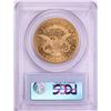 Image 2 : 1873 Open 3 $20 Liberty Head Double Eagle Gold Coin PCGS AU58