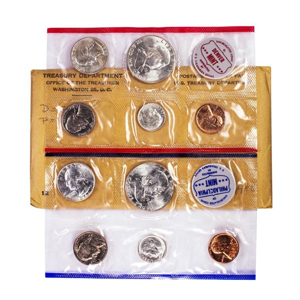 1961 P & D U.S. Mint (10) Coin Set