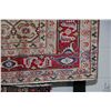 Image 2 : 100% handmade Iranian wool Ardevil area carpet with center medallion, soft tones of blued, green, ta