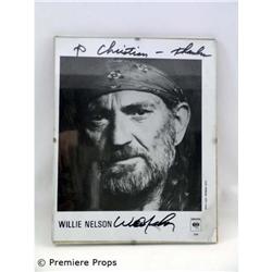 Willie Nelson Signed Photo